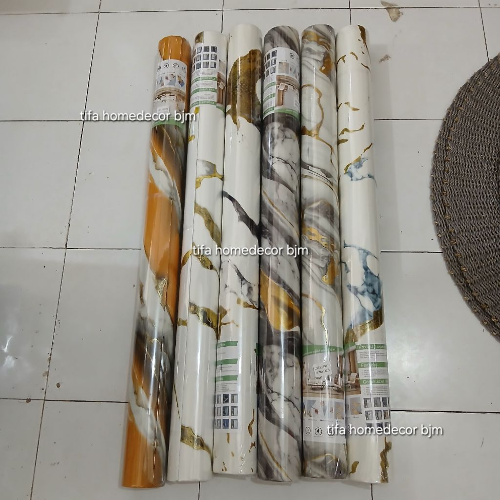 WALLFOAM PVC MOTIF MARMER UK 120CM X 3M