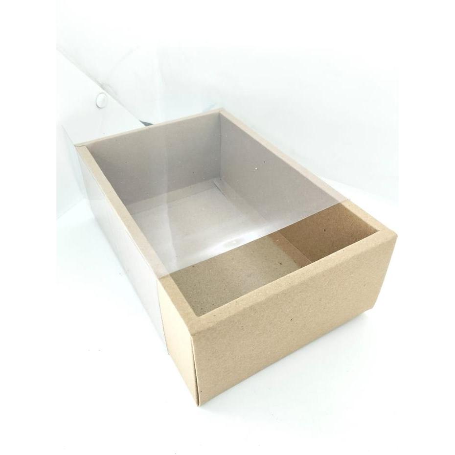 2PC BOX KRAFT MIKA SLOP 22X14X8 / 22X14X5.5 / 20X8X5.5 /19X17X8