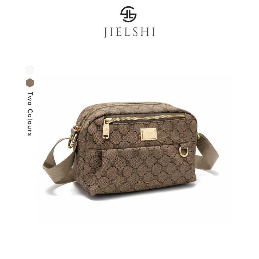 JIELSHI Tas Selempang Naifa SC332-J #SL.418 - Slingbag Cewek Bahan Kulit PU Leather Premium