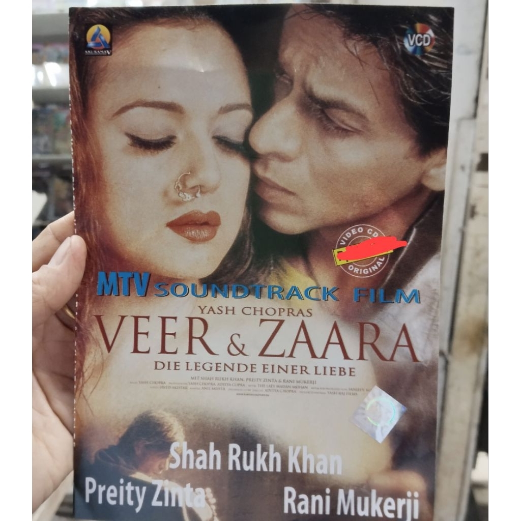 Kaset vcd lagu india sountrak veer & zaara