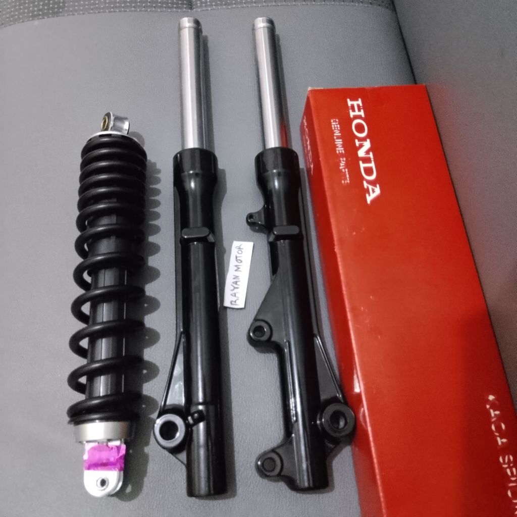 shockbreaker depan belakang honda vario110 vario110 vario karbu vario fi plus tabung komplit