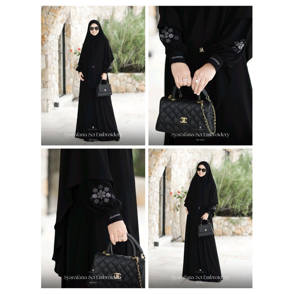 Syarafana Set Embroiderry(Set Khimar Syari)
by shararea