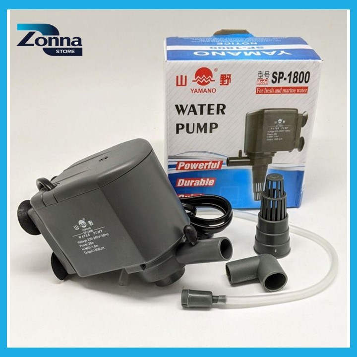 SP-1800 Yamano Pompa Air Aquarium Celup Kolam Pump Akuarium sp1800