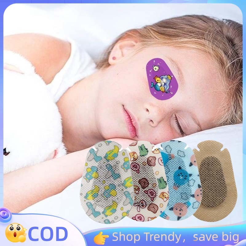 10Pcs Eye Patch Lazy Eyes Eye Patches Eye Patch Lazy Eyes Anak Penutup Mata Iritasi Untuk Ambliopia