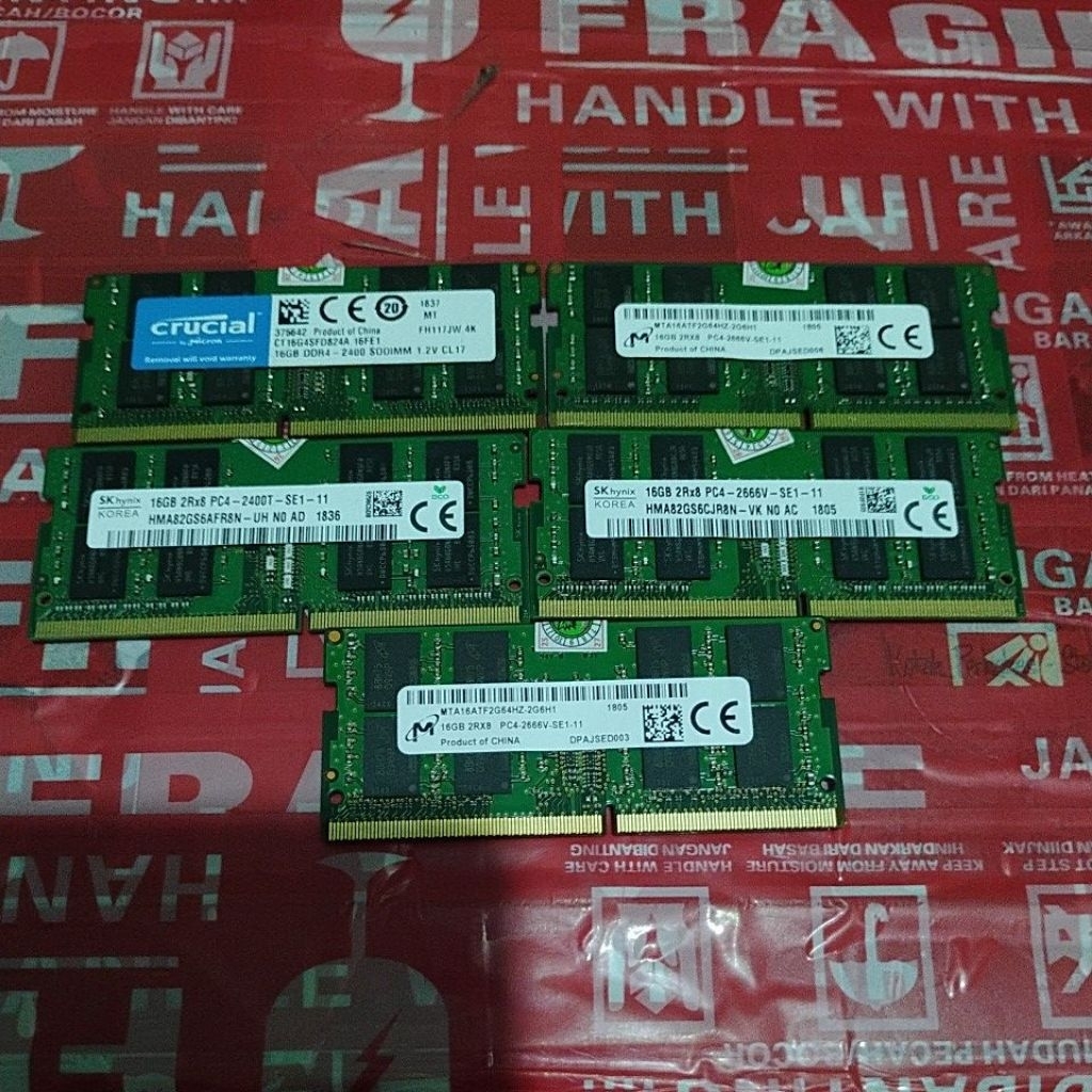 RAM LAPTOP DDR4 16GB PC4 SODIM MEMORI LAPTOP MEMORY RAM