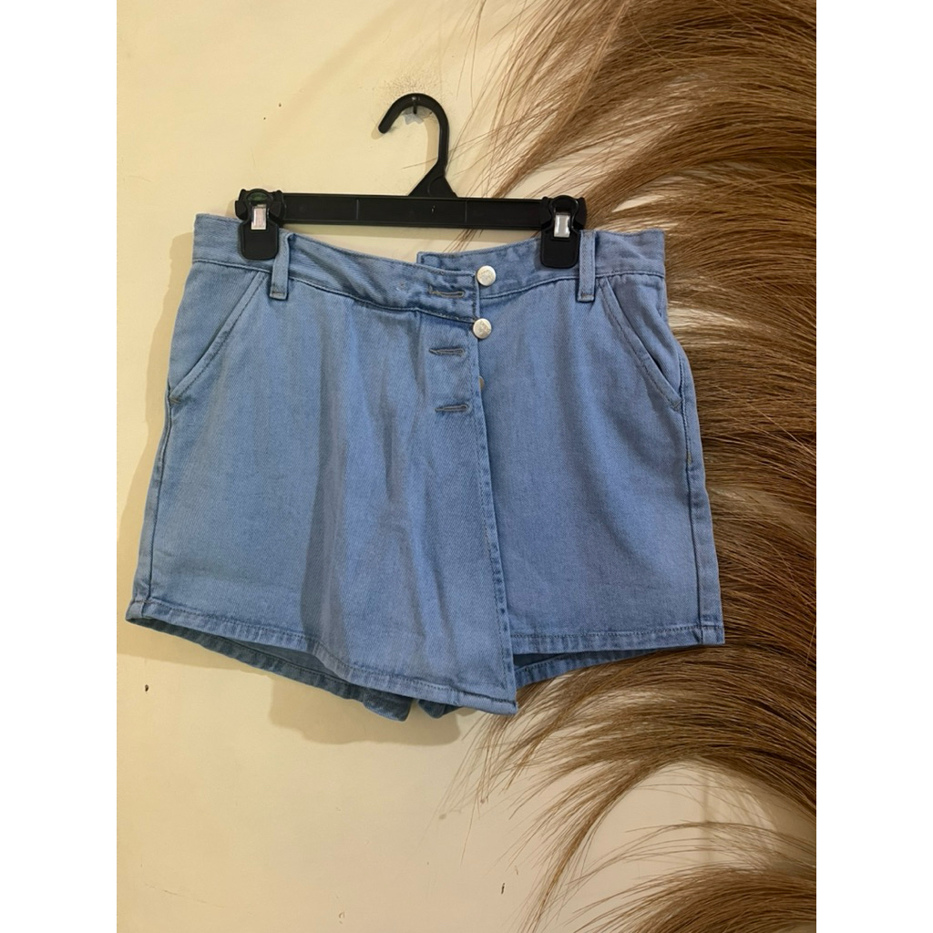 Rok celana jeans size XL (rijek)