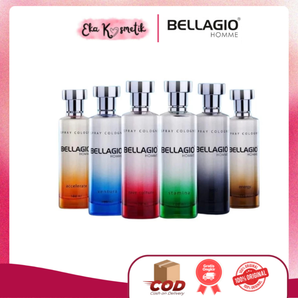 Bellagio Spray Cologne EDP All Variant 100ml / EKA KOSMETIK
