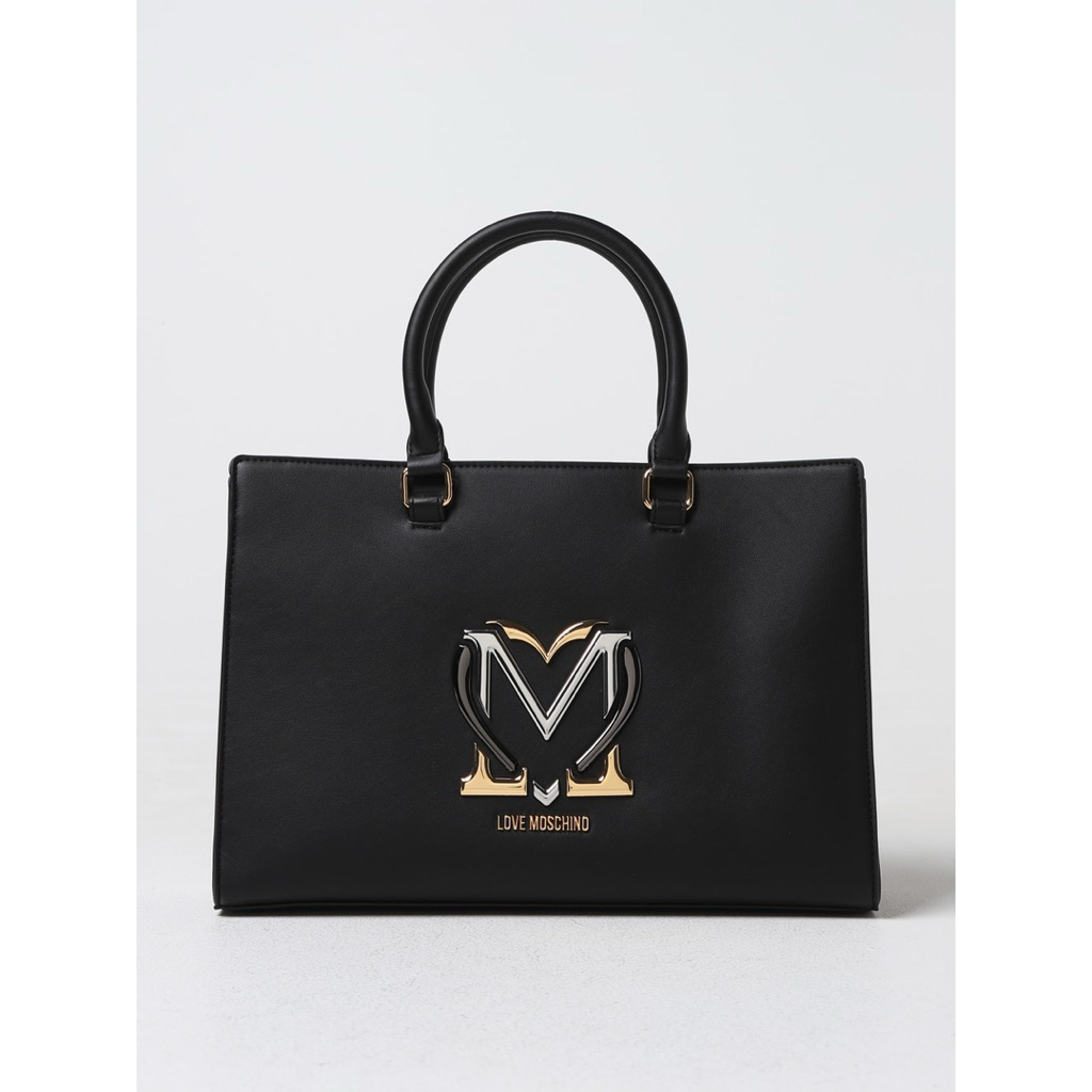 Moschino Logo-Plaque Tote Bag Original