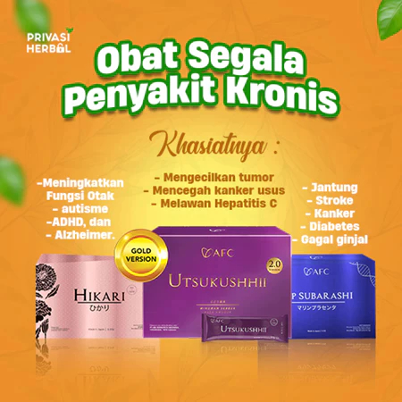Obat Jantung, Kanker, Diabetes, Gagal Ginjal, Stroke Sop Subarashi Utsukushhii Hikari Original SOP S