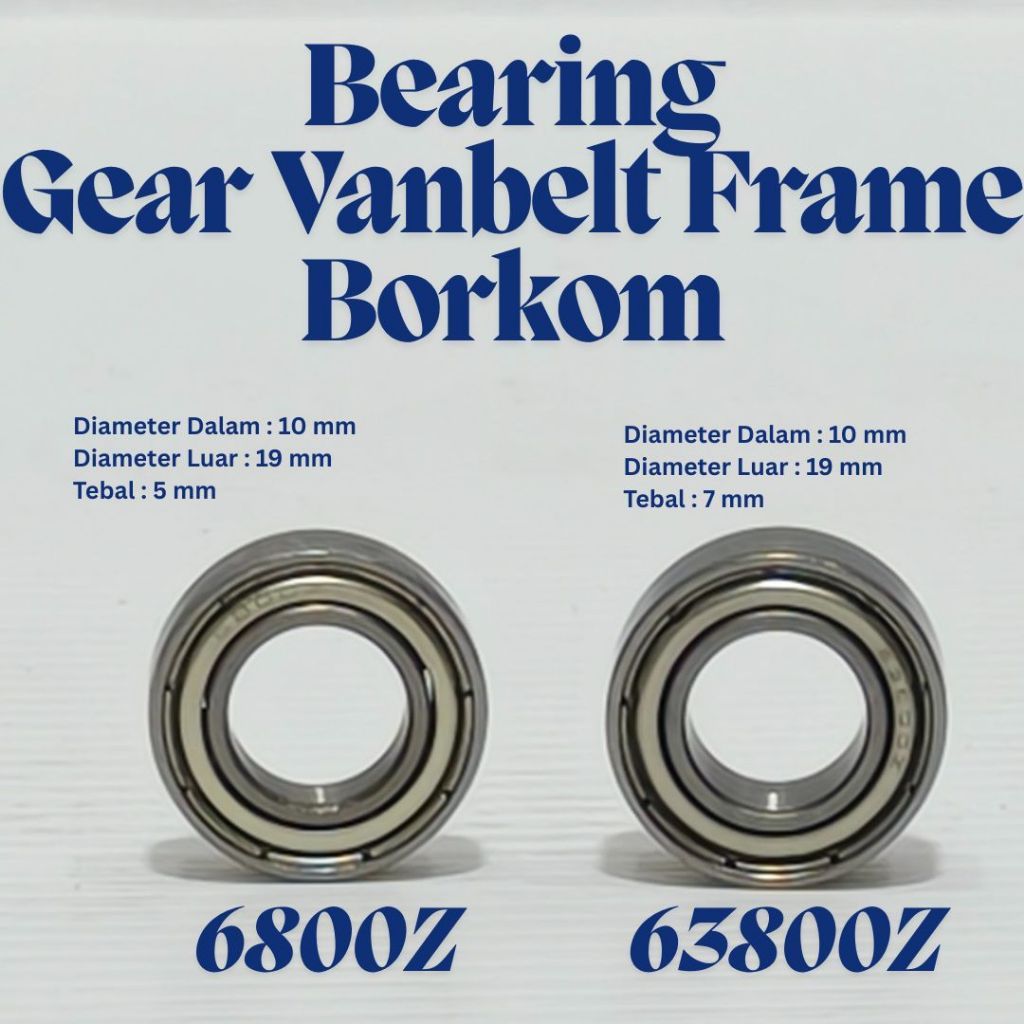 6800Z / 63800Z Bearing Bordir Komputer