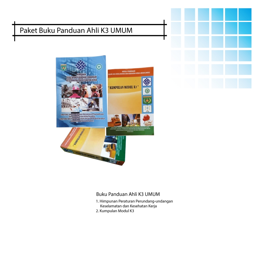 Buku Modul K3 Umum Calon Ahli K3U Terlengkap