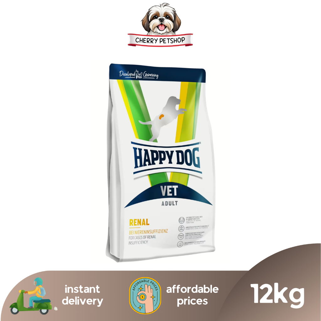 HAPPY DOG Vet Diet Renal 12kg Makanan Kering Anjing