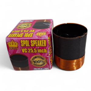 Queen SPOL SPUL SEPUL SPEAKER 8 Inch 25,5mm MIKA CAPTON, KAWAT TEMBAGA HELENIC MURNI