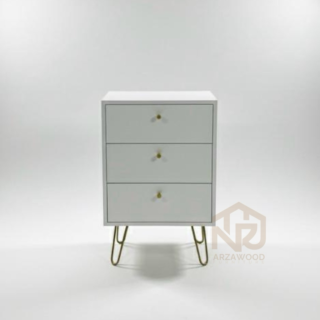 Nakas Minimalis 3 susun 3 laci