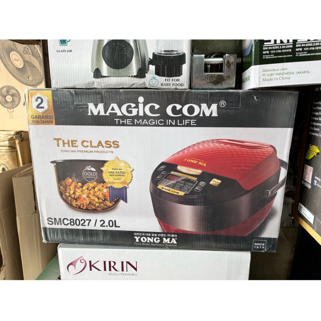 YONGMA RICE COOKER DIGITAL SMC 8027 - MAGIC COM DIGITAL YONGMA 2 LITER - RICE COOKER DIGITAL YONGMA 