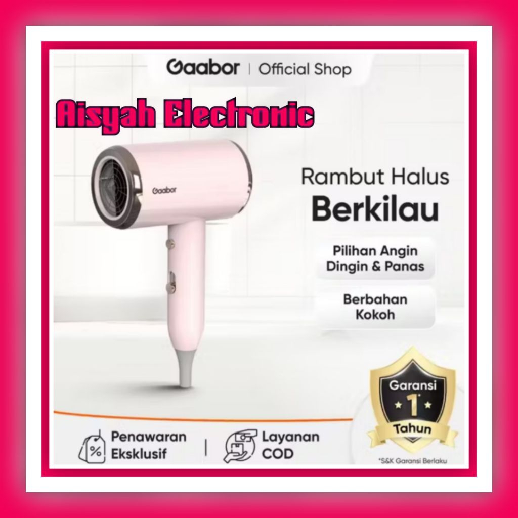 HAIR DRYER GAABOR GHD-N1000D GARANSI RESMI