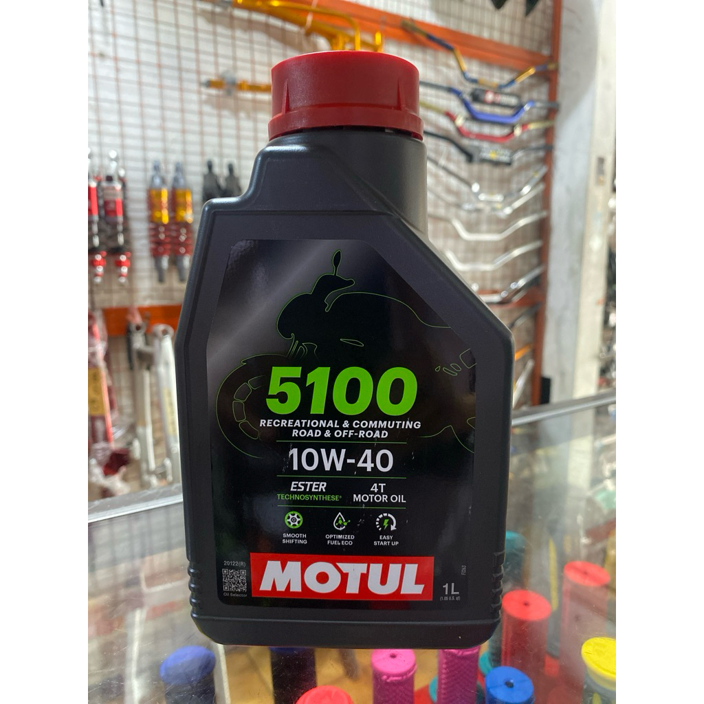 motul oli motor 5100 sae 10w 40 oli mesin motor