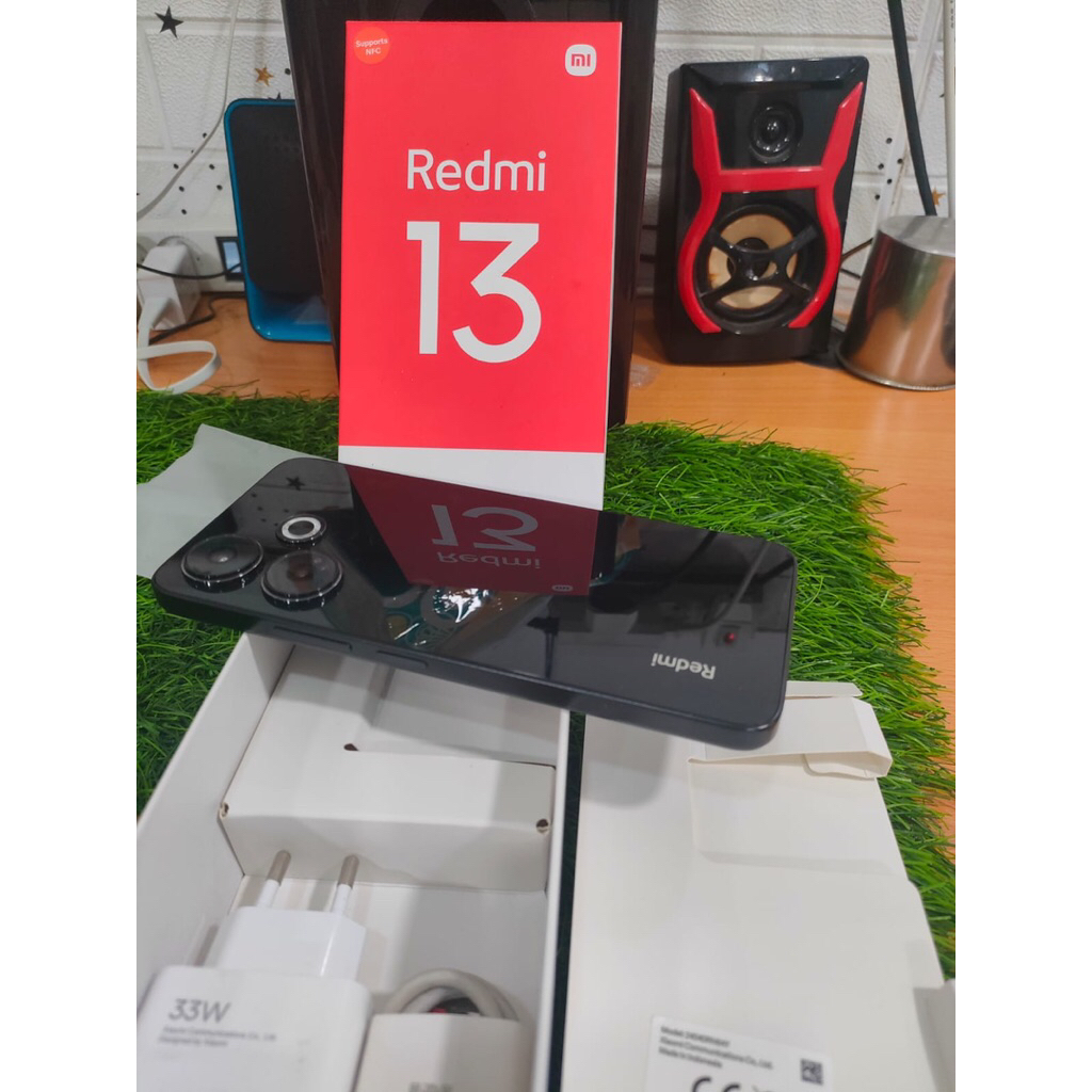 redmi 13 ram 8/256 fullset ori fisik 95%