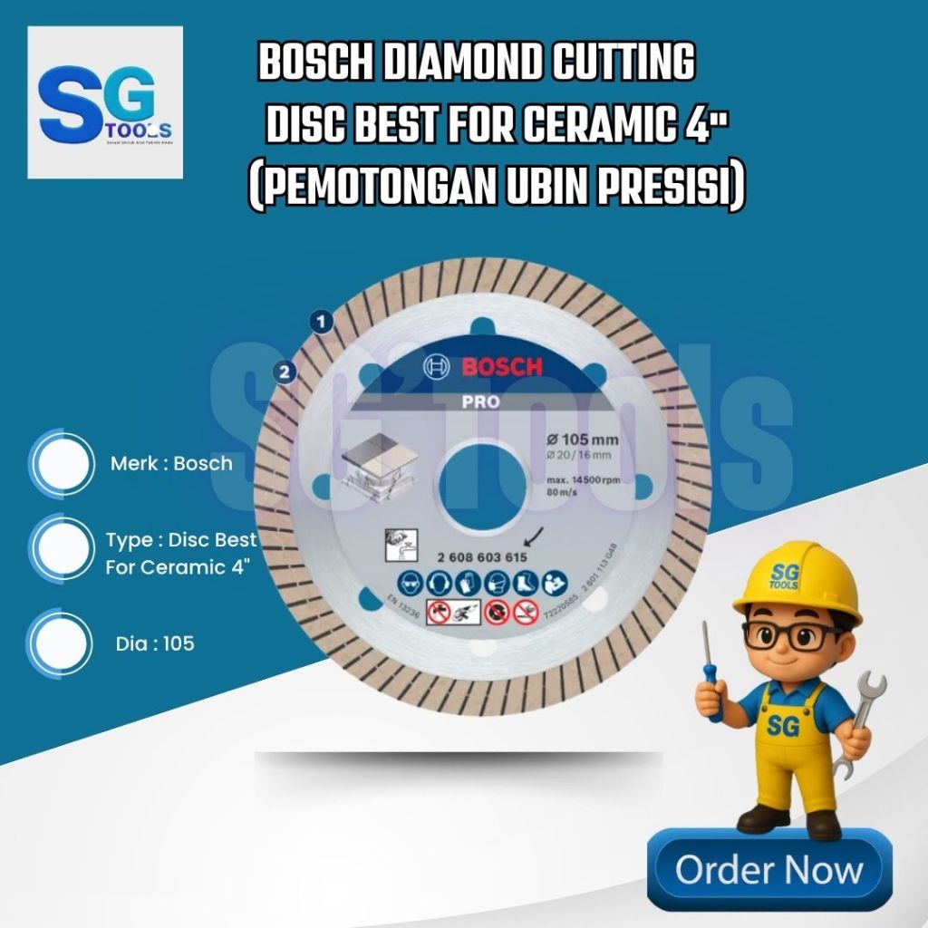 Bosch mata gerinda potong granit keramik 105 - batu potong granit keramik