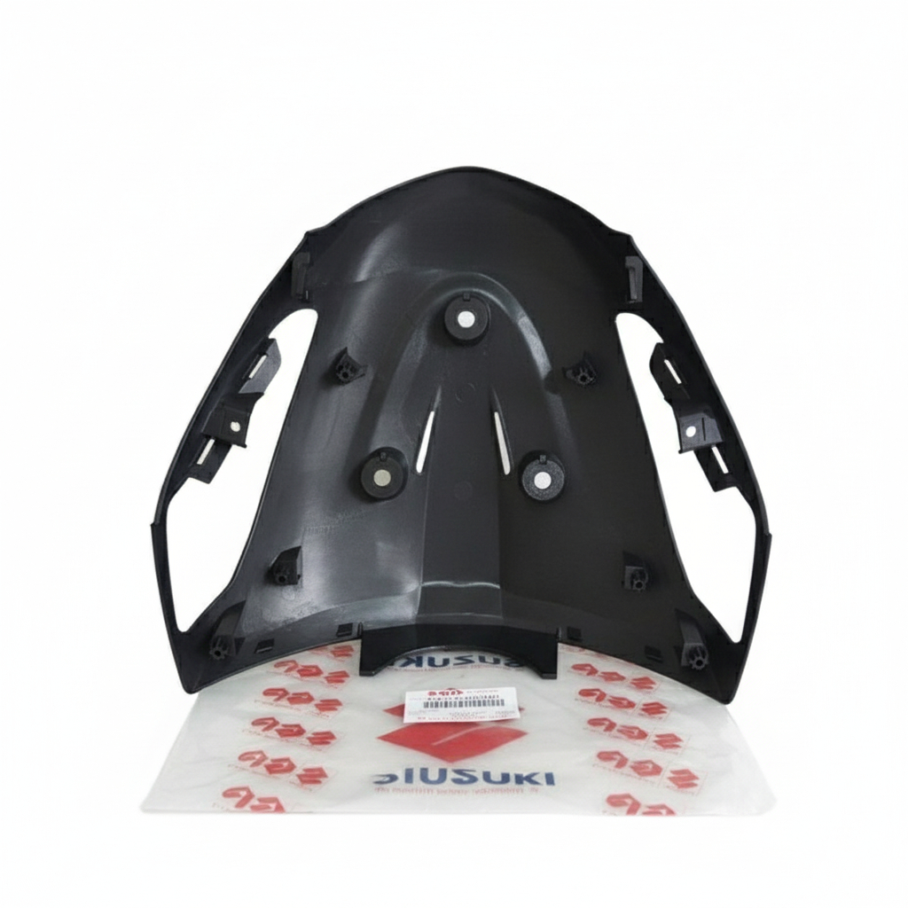 Cover Panel Tameng Tebeng Dada Dasi Depan Suzuki Smash New 110 Hitam Original