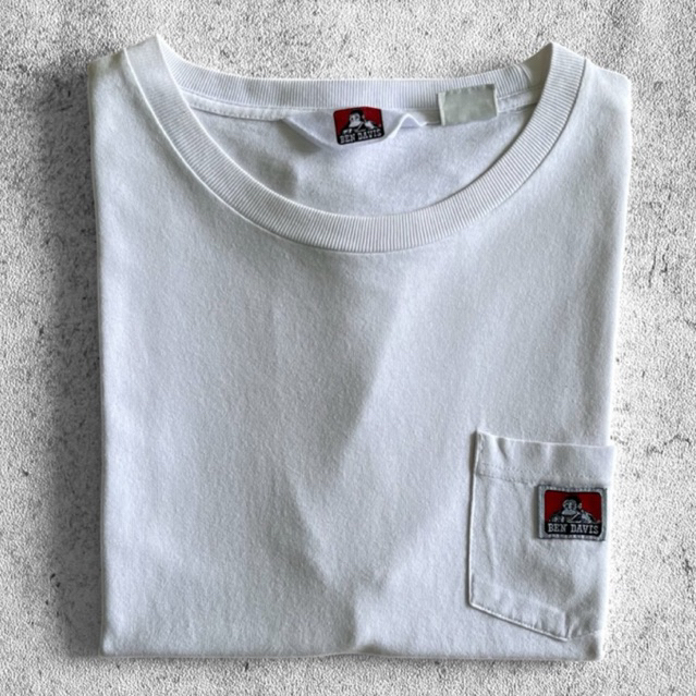 Ben Davis Pocket Tee - White