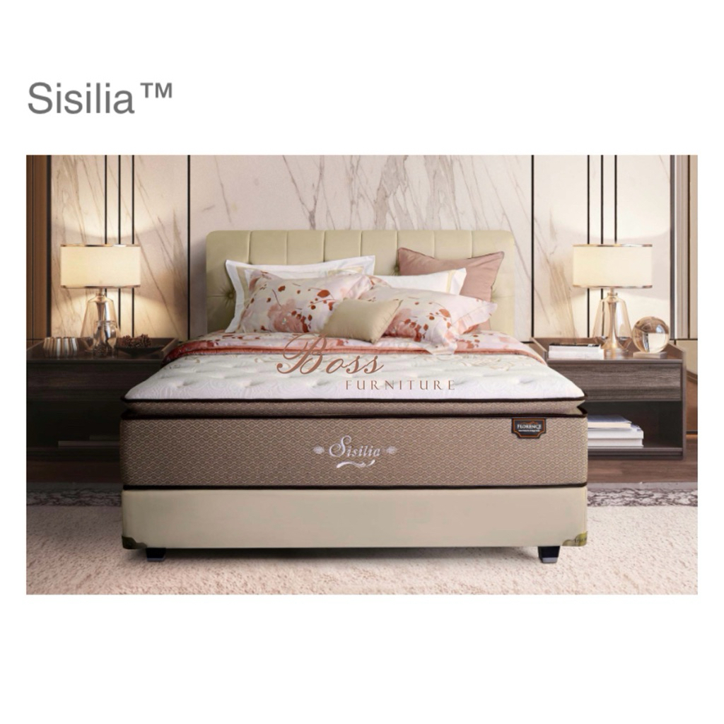 SET/KASUR Mattras Florence SISILIA 2025 uk 160/180/200 Spring Bed