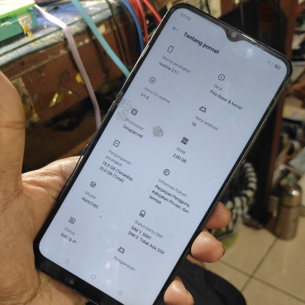Mesin Realme c11