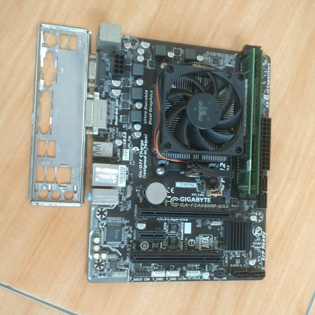 AMD A8-5600K + Gigabyte F2A68HM-DS2 + Ram 8GB