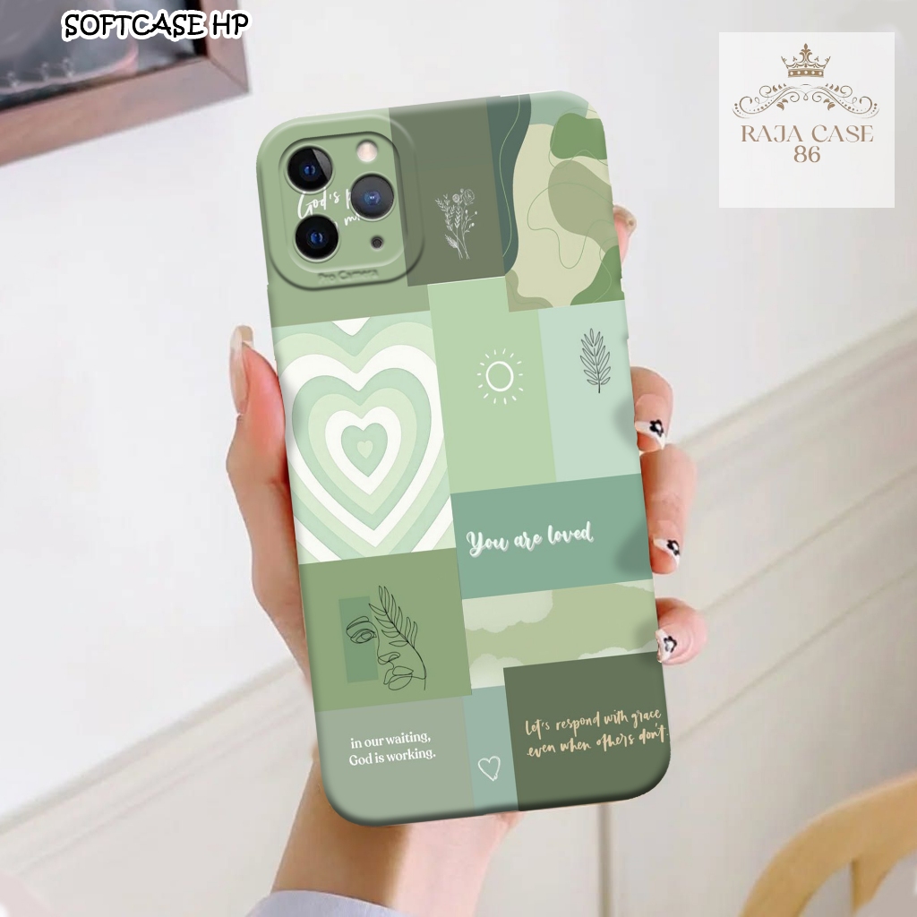 Case Iphone 11 - casing Iphone 11 - Motif case Aesthetic - Pelindung handphone - Iphone - Softcase I