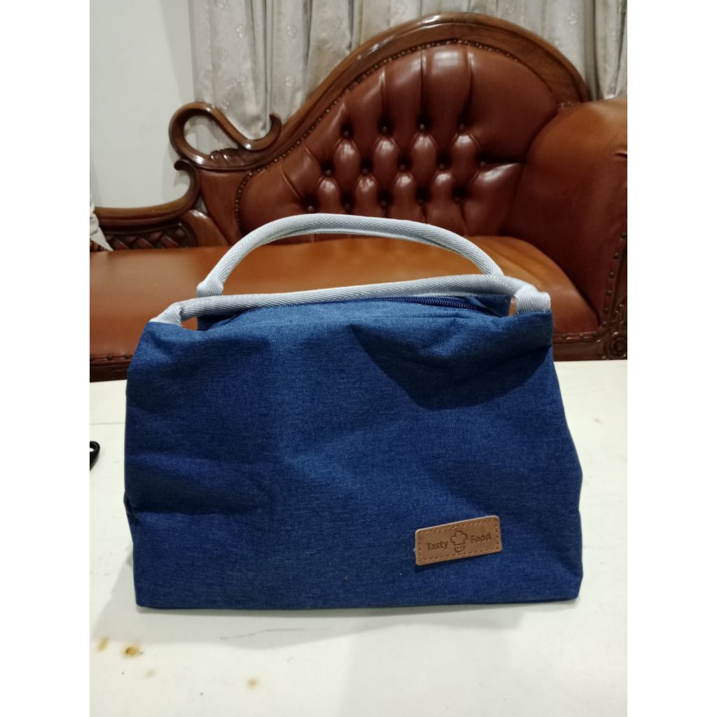 New ex souvenir lunch bag kkv oh some denim