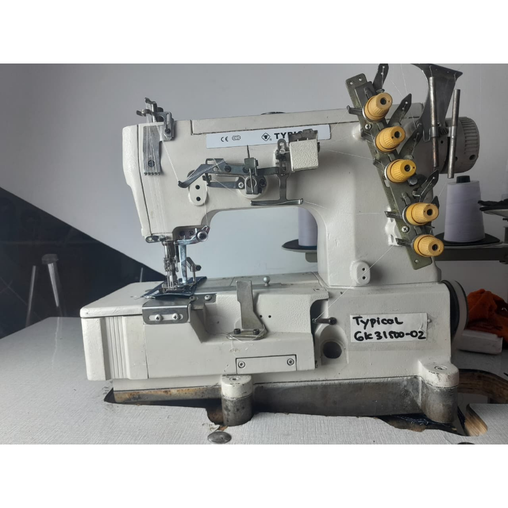 Mesin Jahit Kaos TYPICAL GK 31500-02 / Overdeck / Interlock
