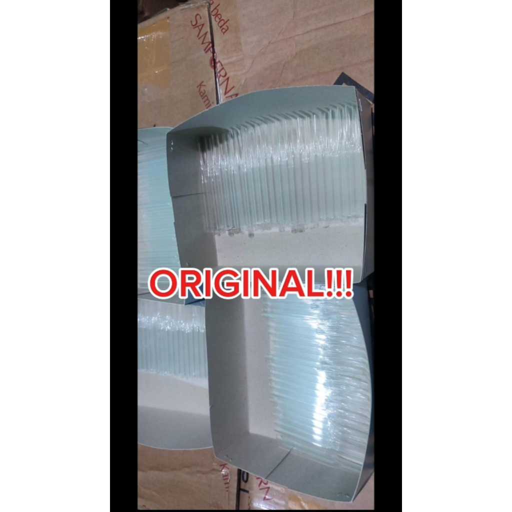 Pipet Tetes Kaca tanpa karet ORIGINAL Uk 8.5cm/7.5cm Tanpa Karet isi 100pcs