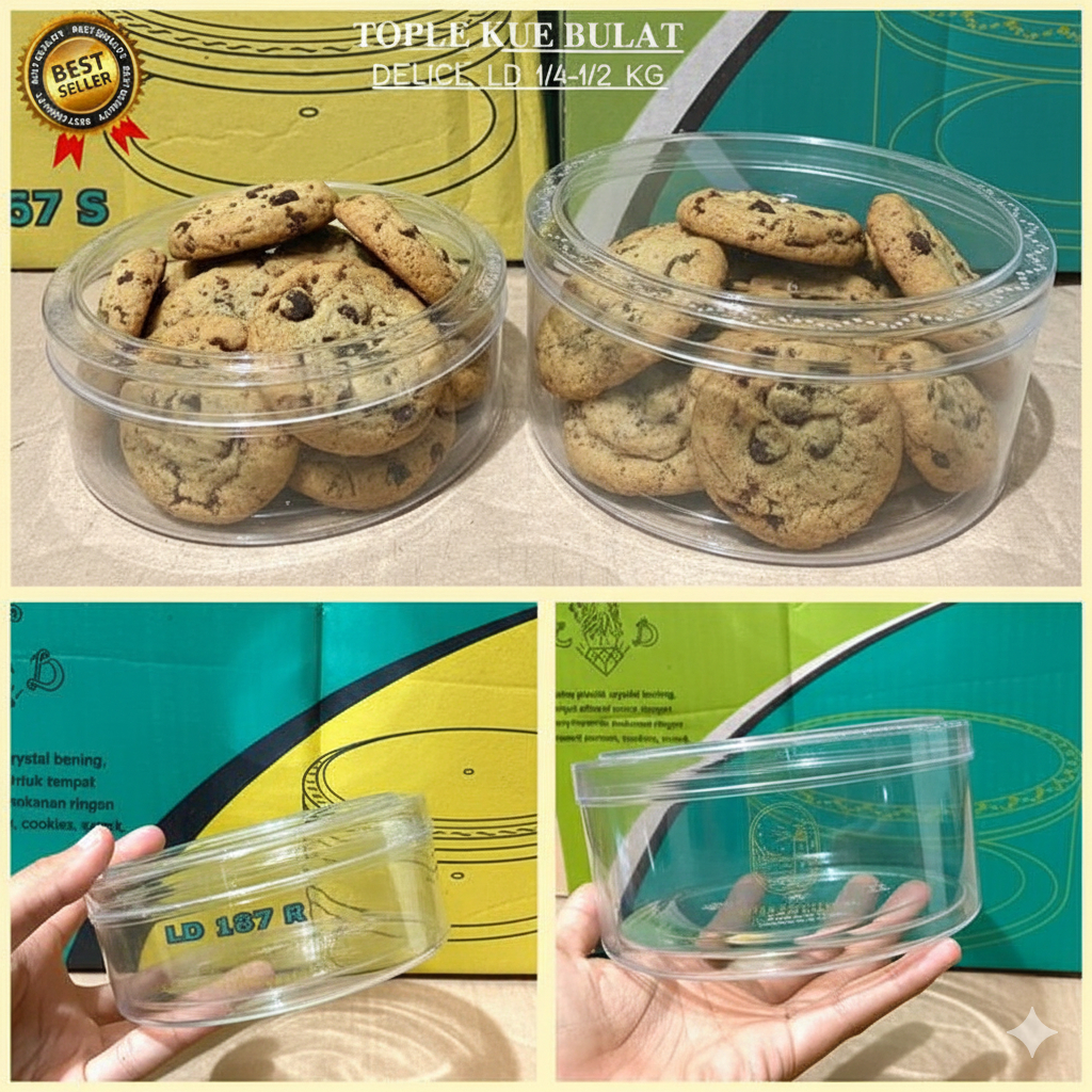 TOPLES KUE KERING DELICE 250-450 GRAM / TOPLES KUE KERING