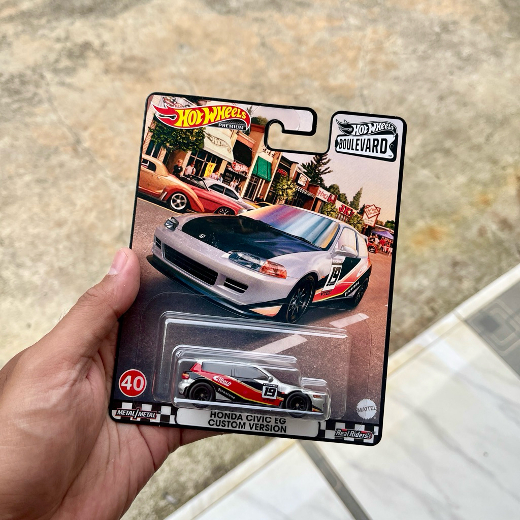 Hotwheels Honda Civic EG Boulevard