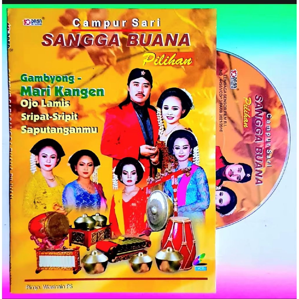 KASET VCD LAGU CAMPURSARI BISA KARAOKE VOCAL ON OF AKTIF-LAGU CAMPURSARI-LAGU CAMPUR SARI-LAGU CAMPU