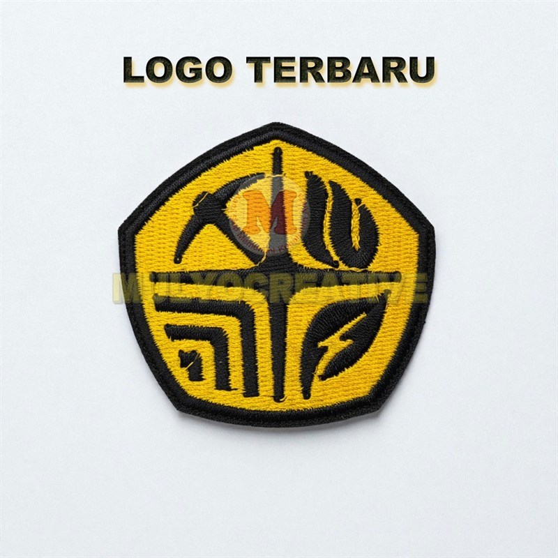 Bed Bordir Kementerian ESDM Logo Terbaru Emblem Patch 6 cm