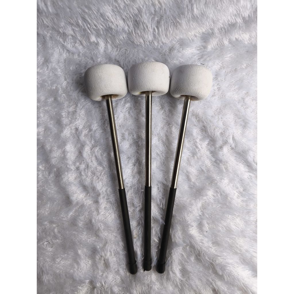 STIIK HADROH STAINLIS PUTIH STICK PEMUKUL BASS HADROH PEMUKUL JIDOR