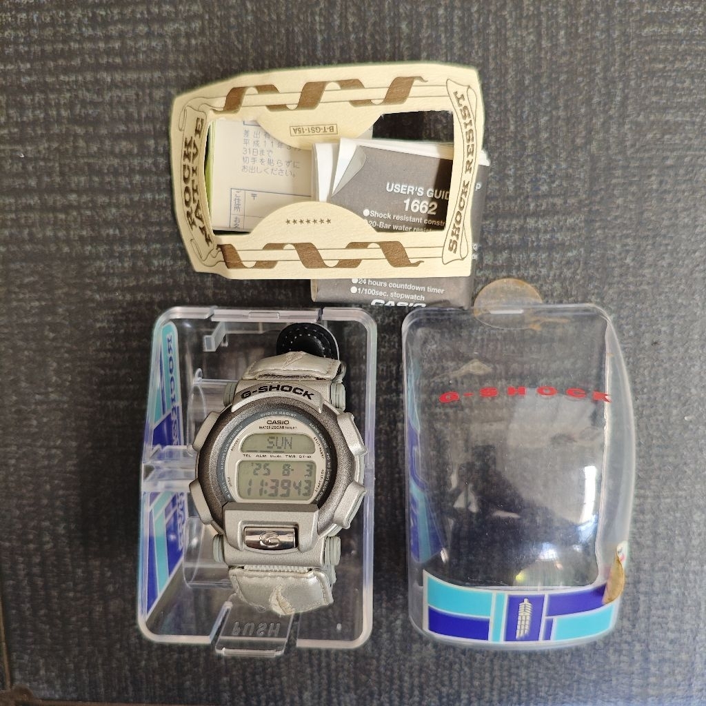 CASIO GSHOCK DW 003 ROCK NATIVE VINTAGE NEW OLD STOCK