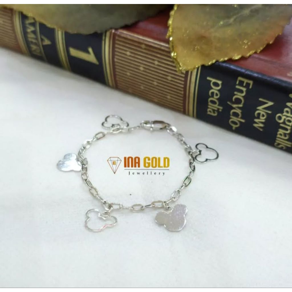 Gelang Anak Emas Putih