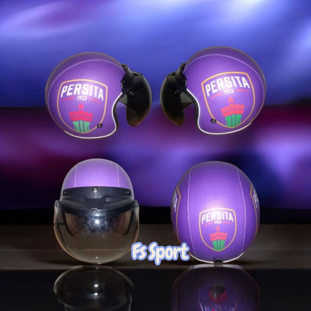 HELM BOGO RETRO PERSITA TANGERANG