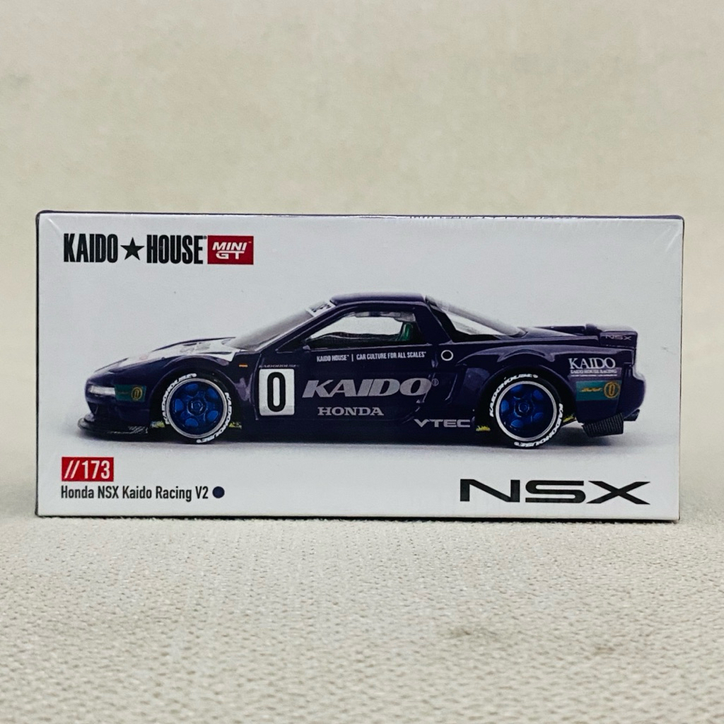MINI GT Kaido House Honda NSX Kaido Racing V2 Ungu/Purple