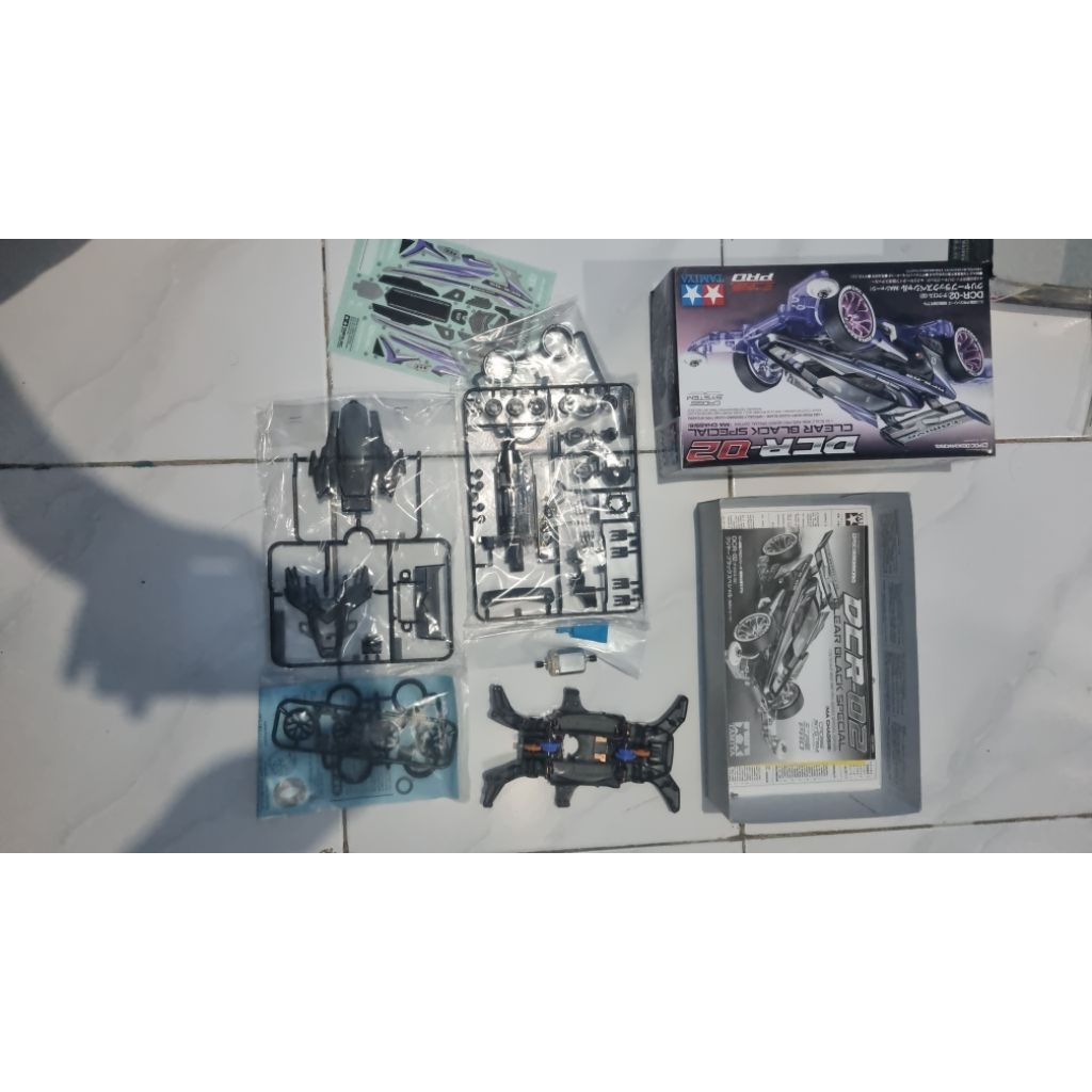 TAMIYA DCR 02 CLEAR BLACK SPECIAL (BLACK SMOKE)