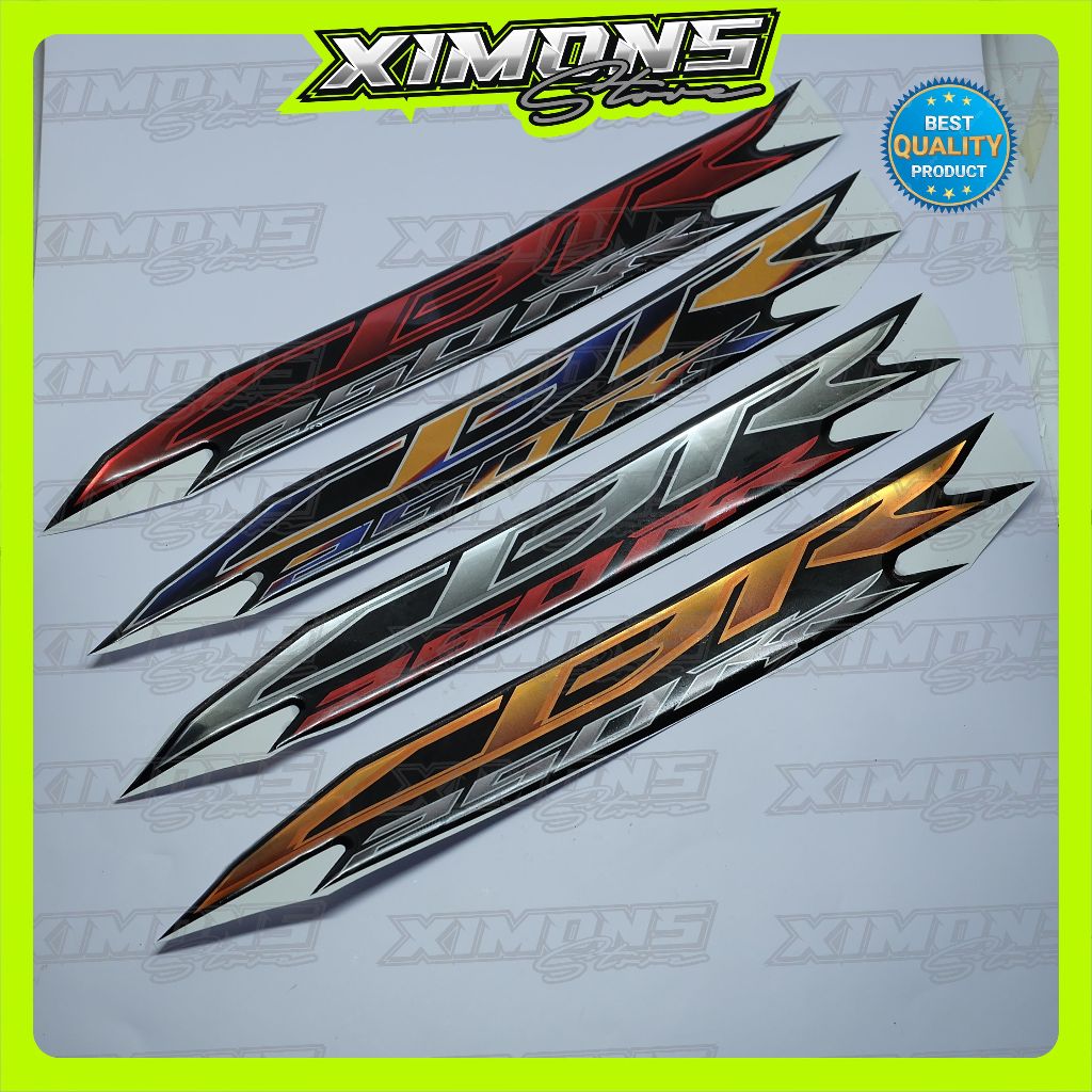 Emblem Timbul CBR 250 Honda / Emblem CBR 250 RR / Stiker Emblem CBR 250