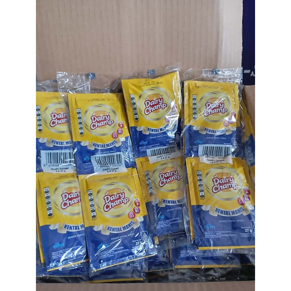 Susu Krimer Kental Manis Dairy Champ Sachet