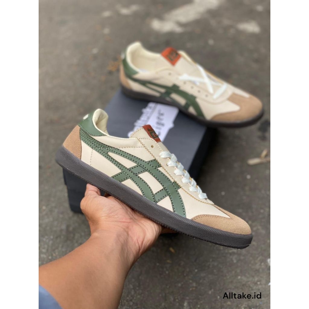 Sepatu Casual Pria&Wanita Tali Kulit BG Green/Unisex/Sepatu Casual/Sepatu Tali/COD