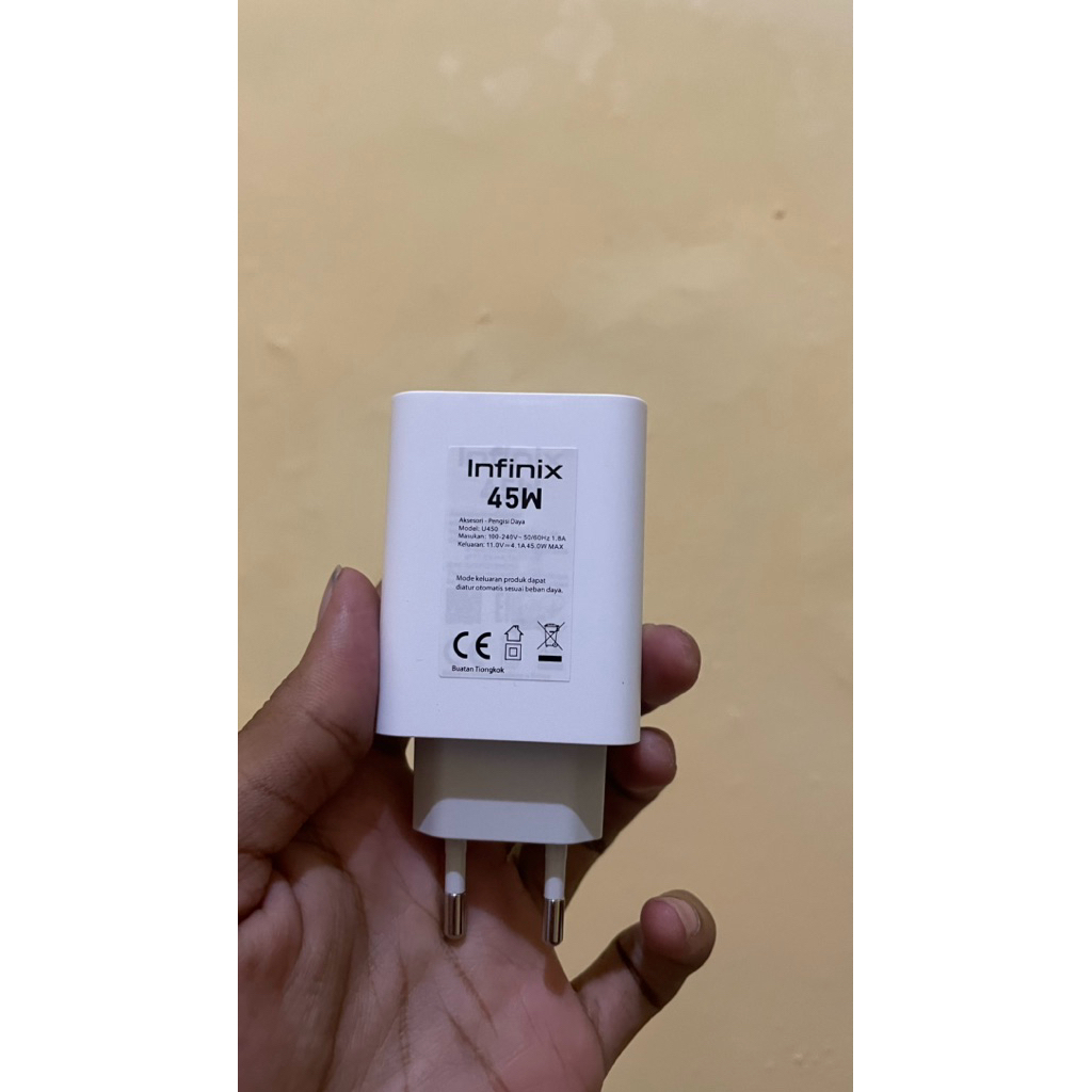Charger Infinix 45 watt