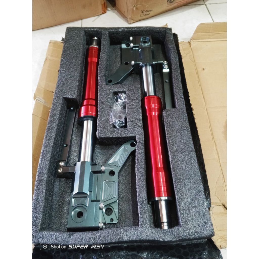 shok depan USD nui racing aerox