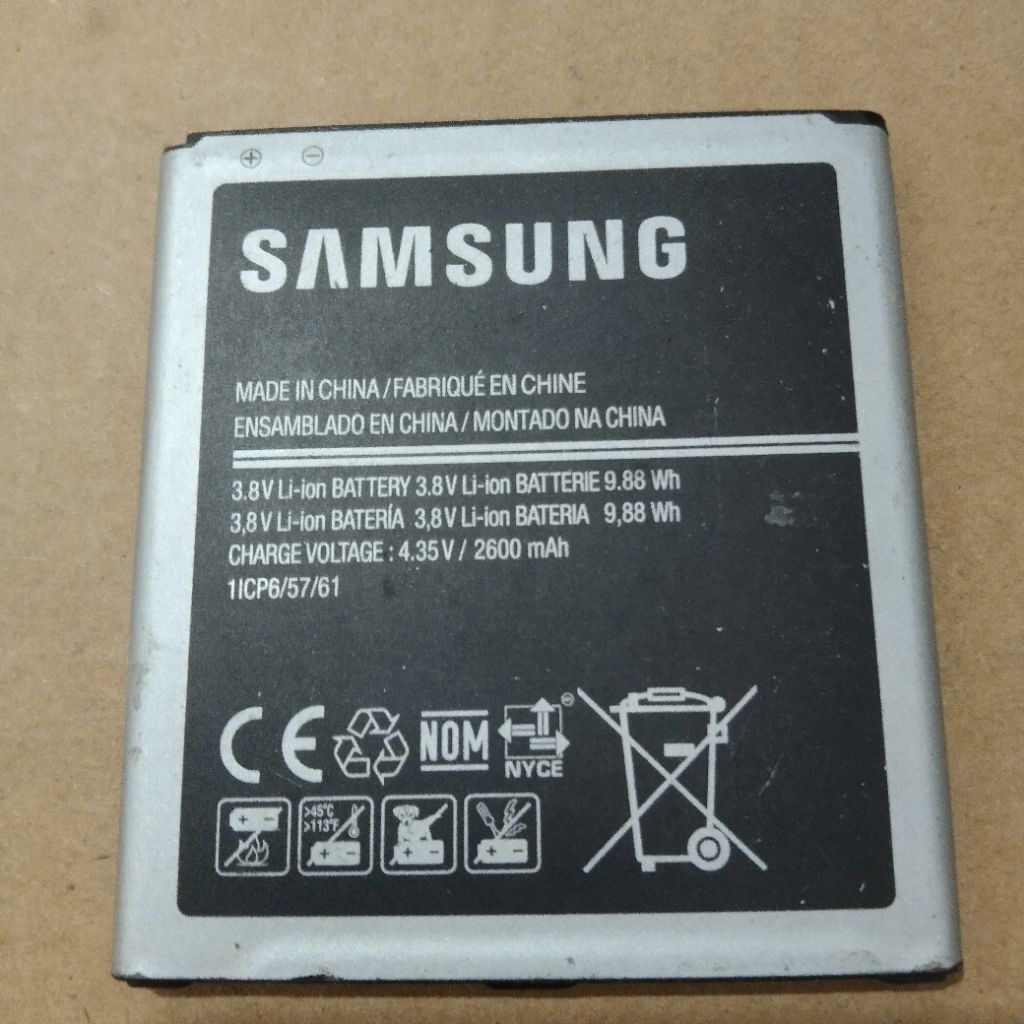 BATTREY SAMSUNG EB-BG530CBE ASLI ORIGINAL COPOTAN FUNGSI NORMAL BERGARANSI