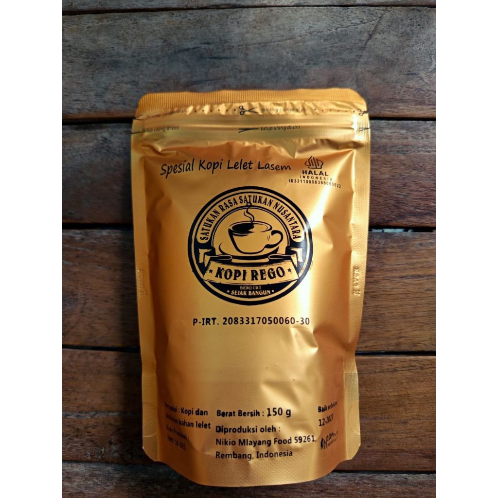 KOPI LELET KHAS LASEM//KOPI REGO//KOPI LELET LASEM//KOPI LASEM//KOPI LASEM ORI//READYSTOCK