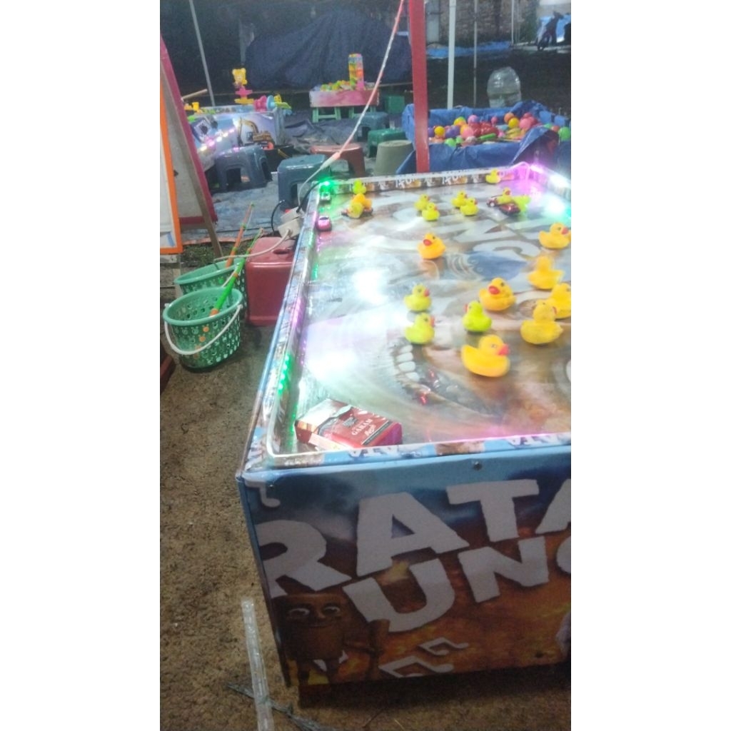 mainan anak pancingan bebek elektrik